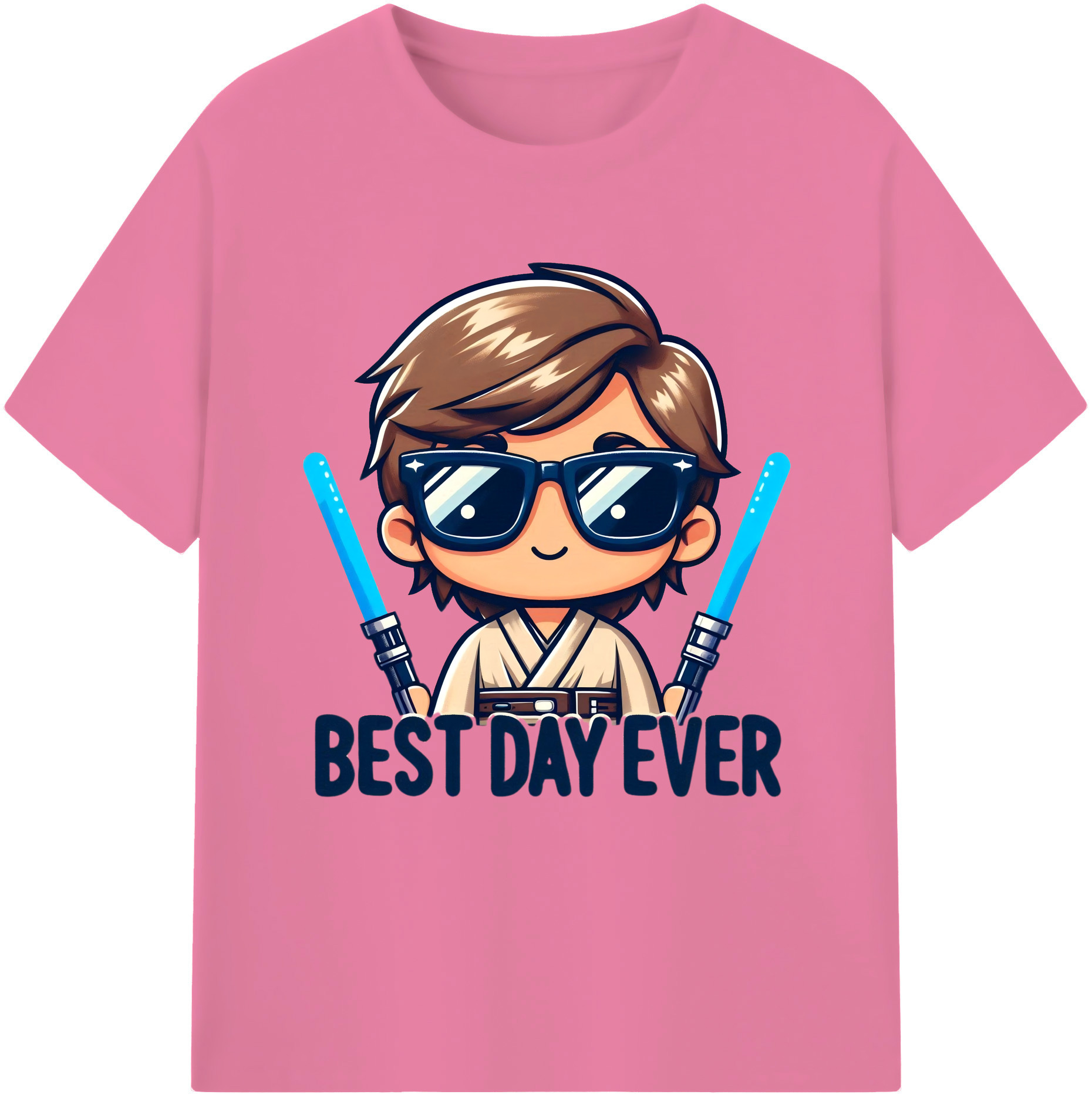 （画像用） スター・ウォーズ Star Wars 綿100％半袖Tシャツ（フロントプリント）